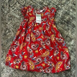 4/$20 Primark 18-24 Month Vibrant Paisley Dress NWT